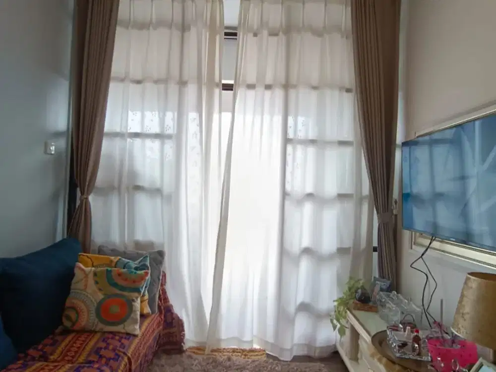 Apartemen Salemba Residence 2 BR dibuat 3 BR Cocok buat Keluarga yang bawa ART - Full Furnished SHM on hand