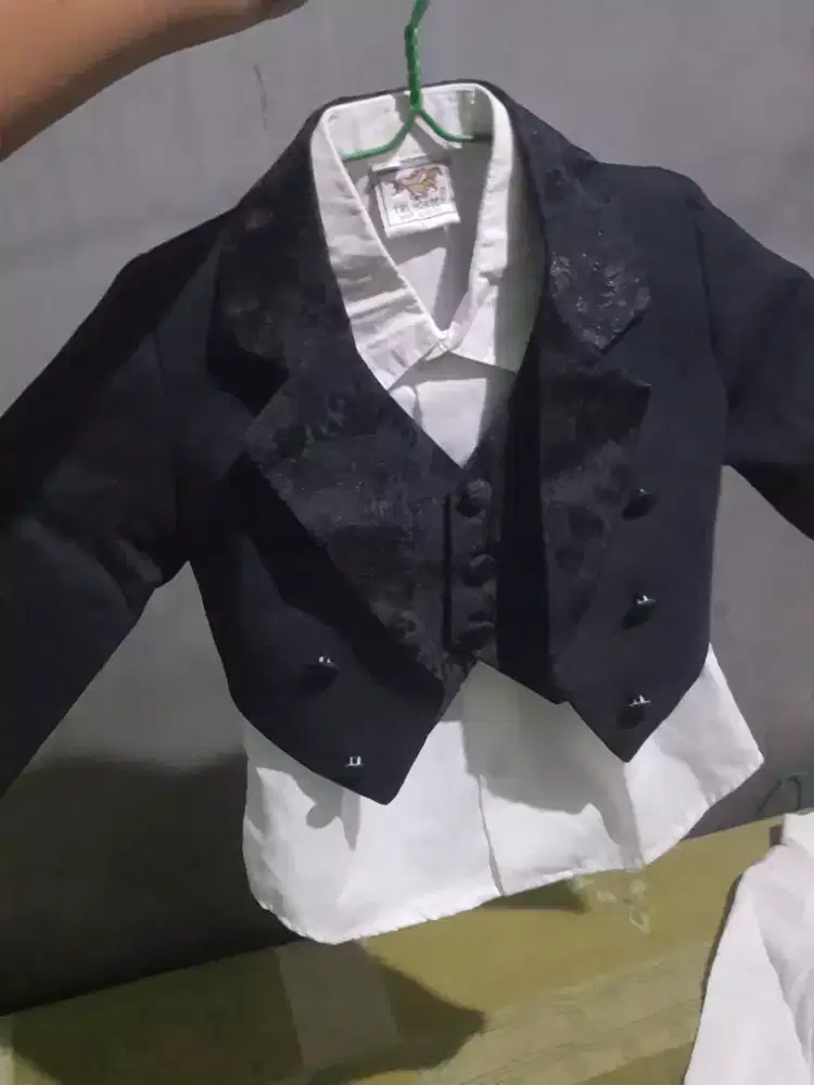 Celana baju anak laki 1 sampai 2 tahun 2 stel