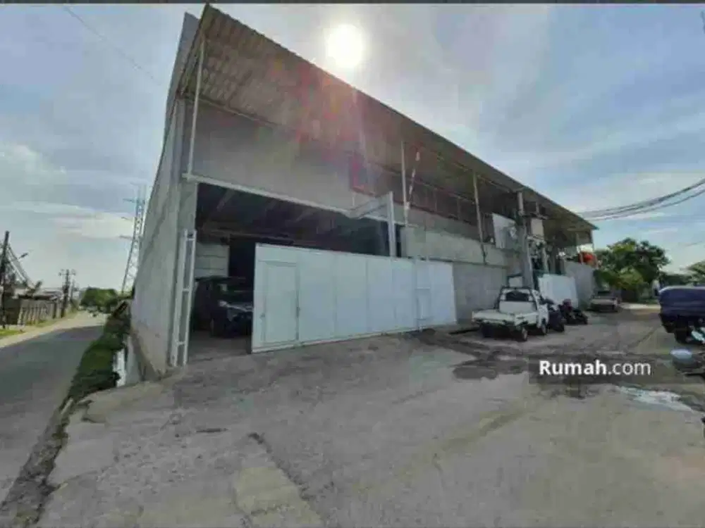 DISEWAKAN GUDANG KAVLING DPR CIPONDOH TANGERANG AKSES 40FT, ADA LIFT, ADA OFFICE, ADA MESS, BEBAS BANJIR