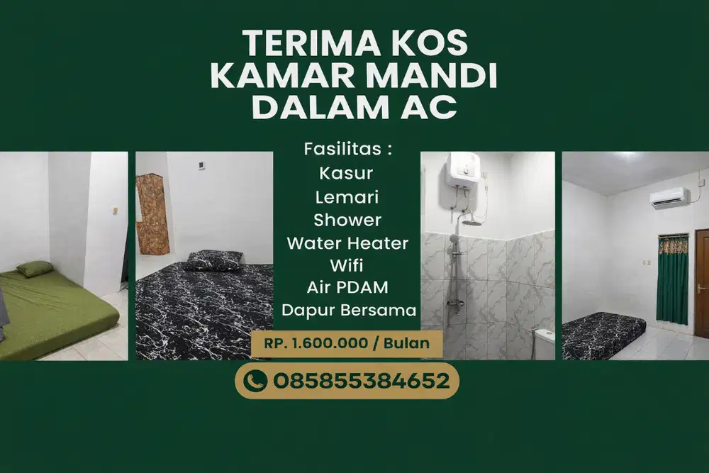 Kos Eksklusif Dekat Pakuwon Mall – Jalan Kaki Hanya 3 Menit