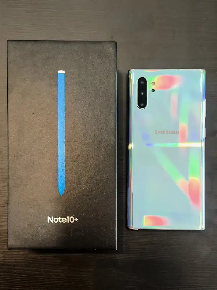 Samsung Note 10 Plus 12 256 Resmi Segel 98% Simpanan Pemakaian Pribadi