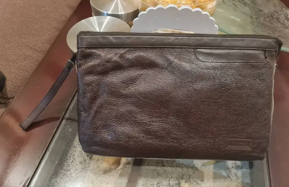 Hand Bag - Original Merchandise Volkswagen - VW - Dark Brown