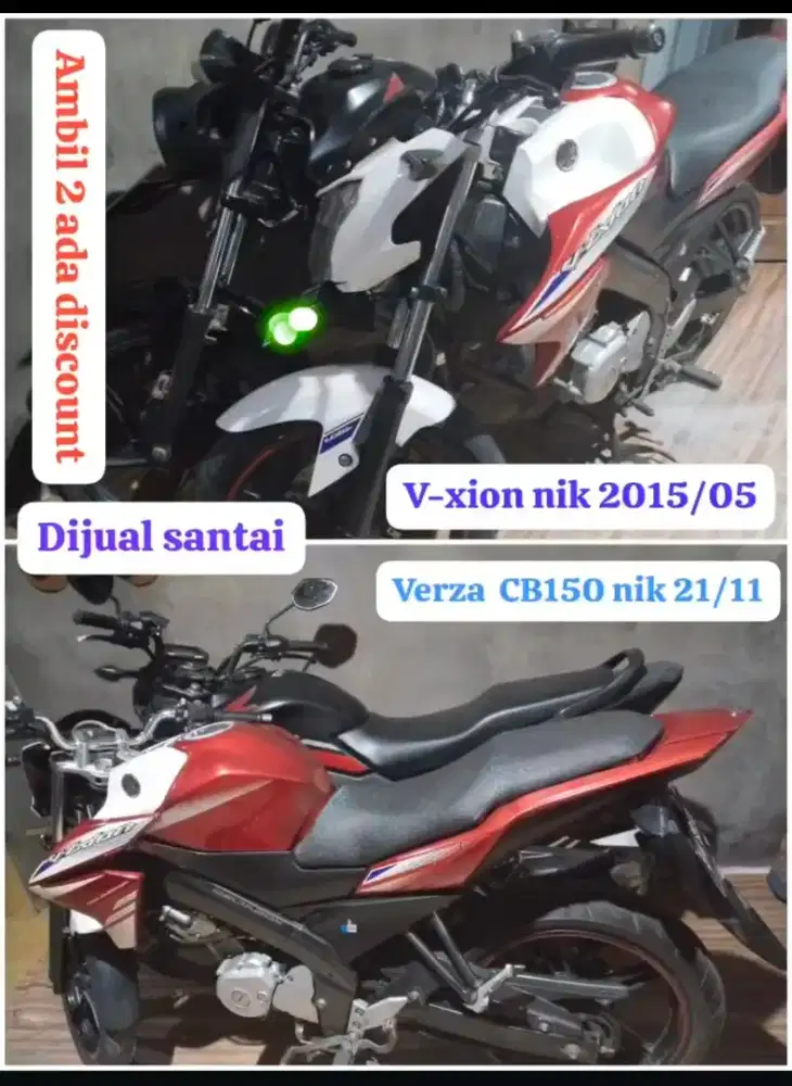 Di Jual Verza CV15 dan x-xion
