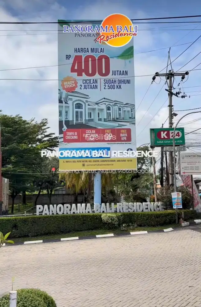 Disewakan Rumah di perumahan panorama bali ciseeng