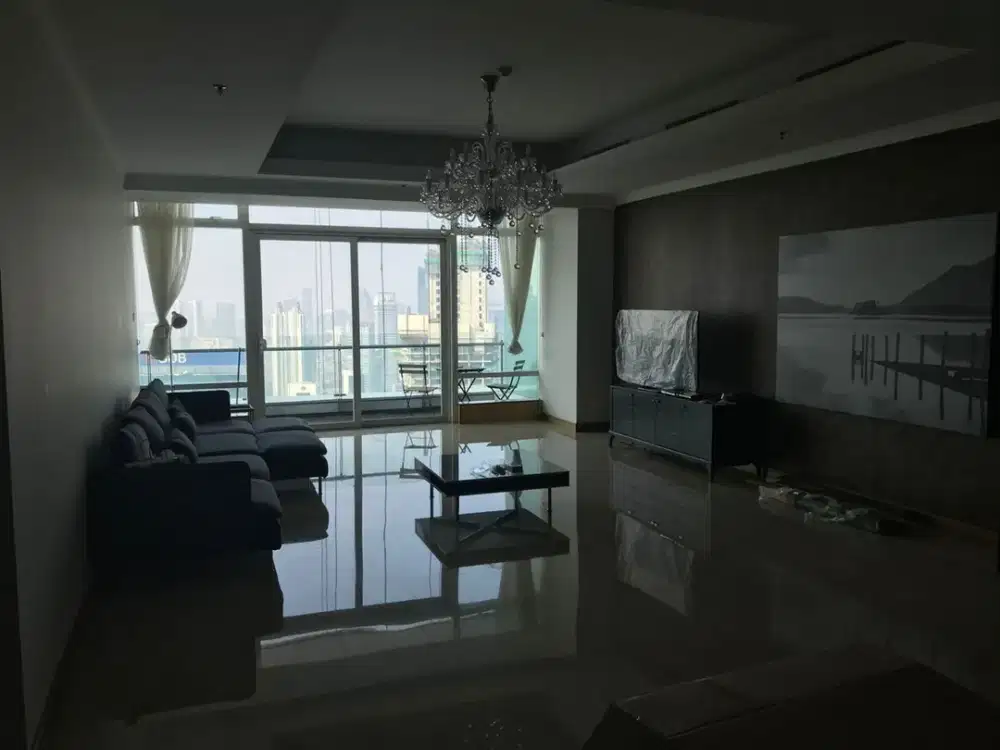Disewakan Apartemen Kempinski Grand Indonesia Tower B Lantai 57 uk. 225m Full Furnished (Interior Mewah)