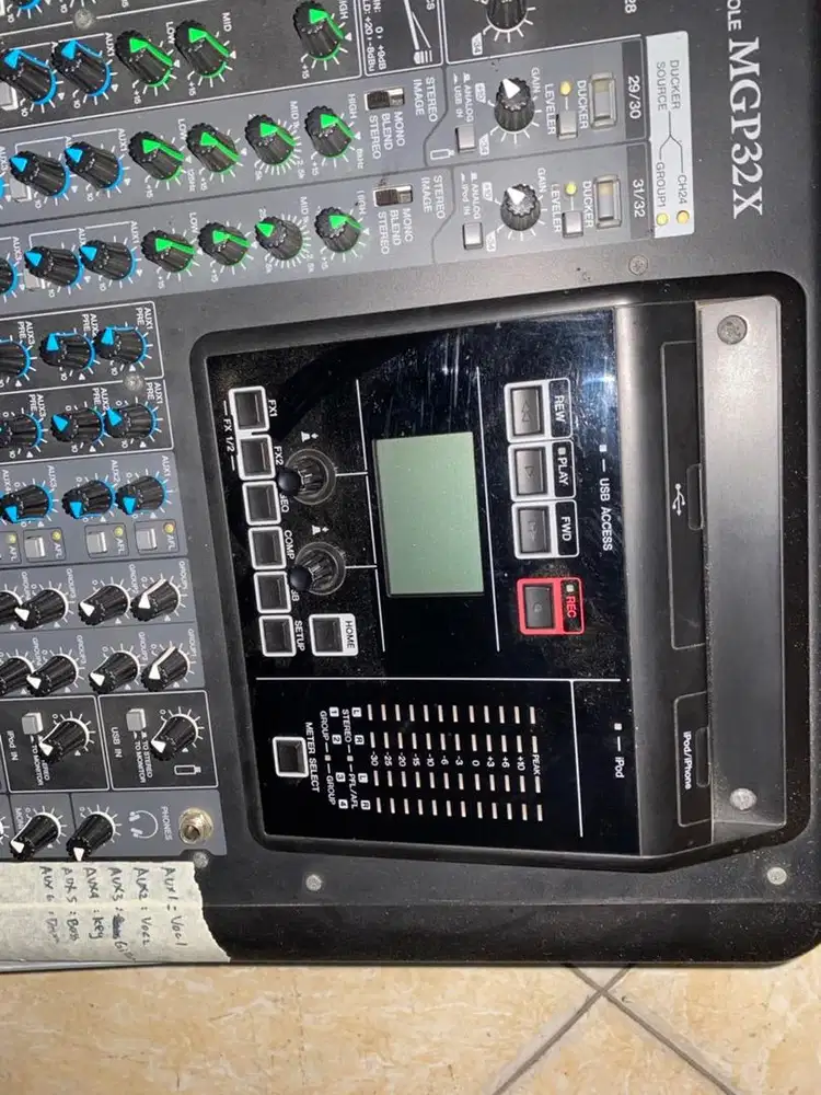 Mixer Yamaha MGP 32x jual sepaket