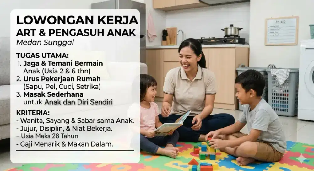 Lowongan kerja Kakak Asuh