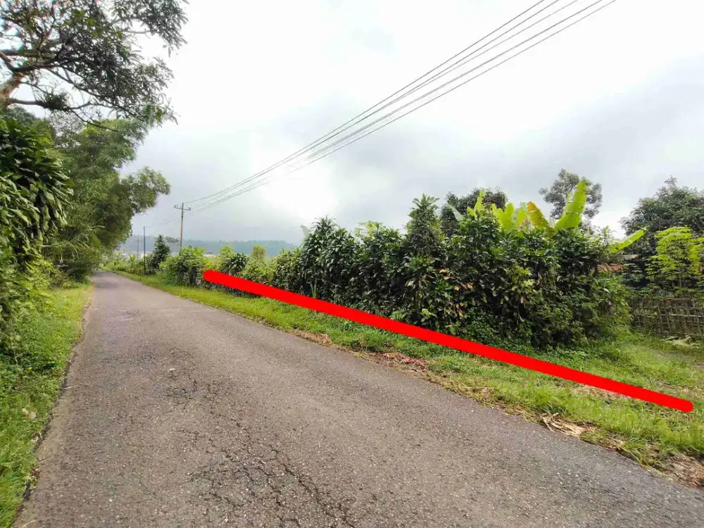 Tanah kosong view gunung Slamet 8,2 HA Limpakuwus dekat wisata Baturaden Purwokerto