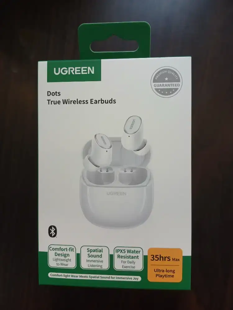 UGREEN DOTS TWS Earphones Bluetooth 6.0 AI Clear Call