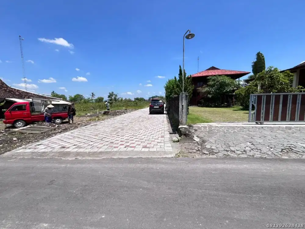 Area Timur Hotel Hyatt Jl Palagan Tanah SHMP Area Strategis View Sawah