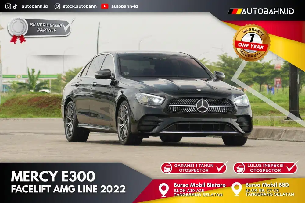Top Notch! Mercedes Benz E300 AMG Line Facelift 2022