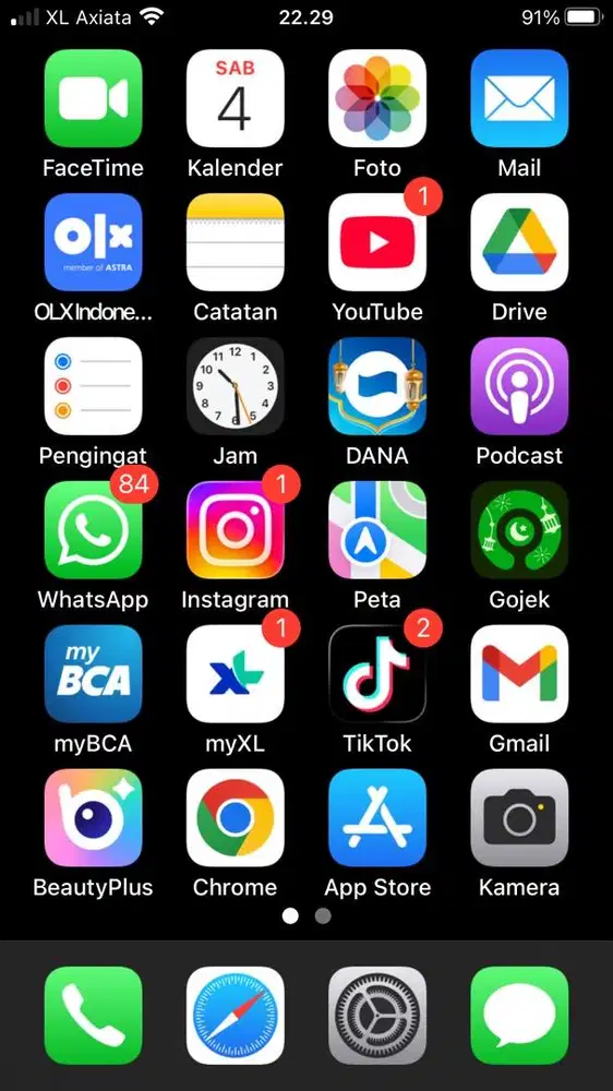 Jual iphone 6s Plus ex ibox Normal