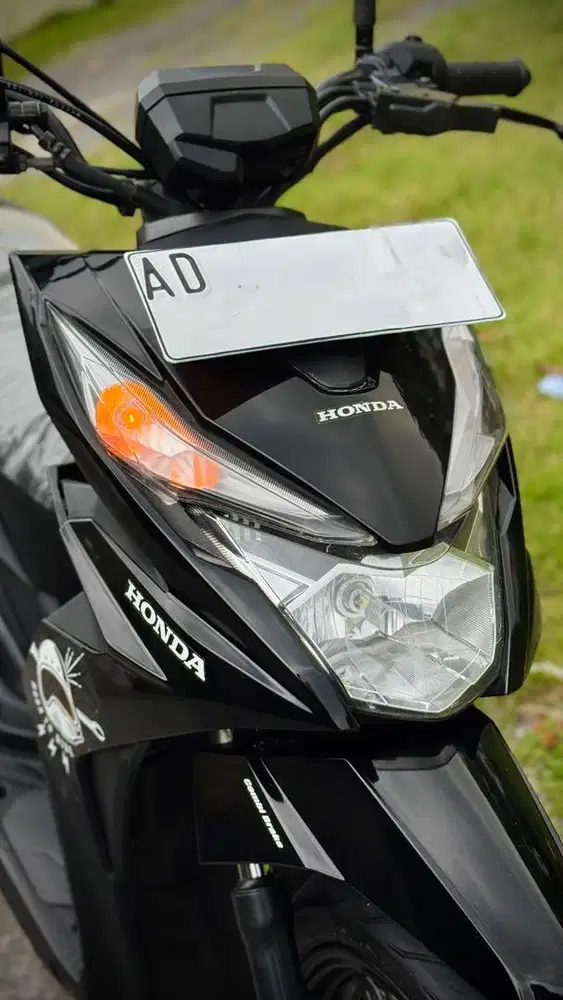 Honda Beat Eco Street CBS Pajak Plat Baru
