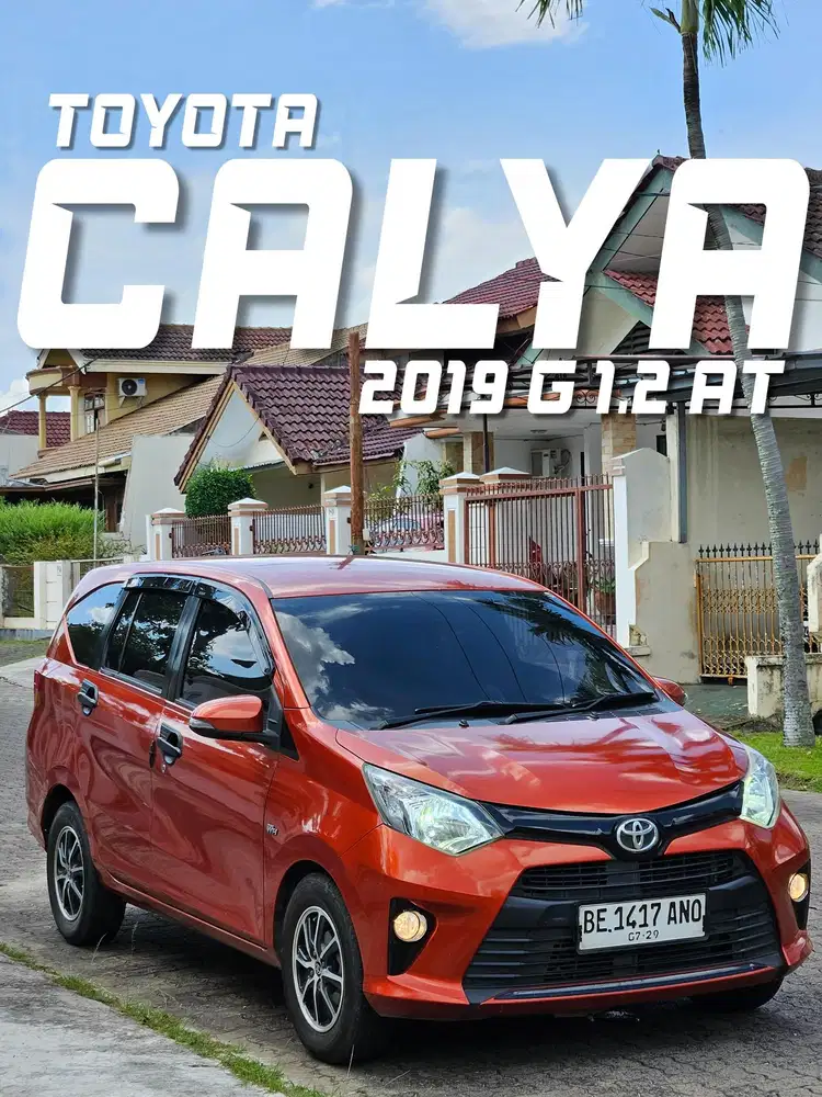 Toyota calya 2019 G 1.2 metik istimewa dp 10 ajah yuk buru siapa cepat