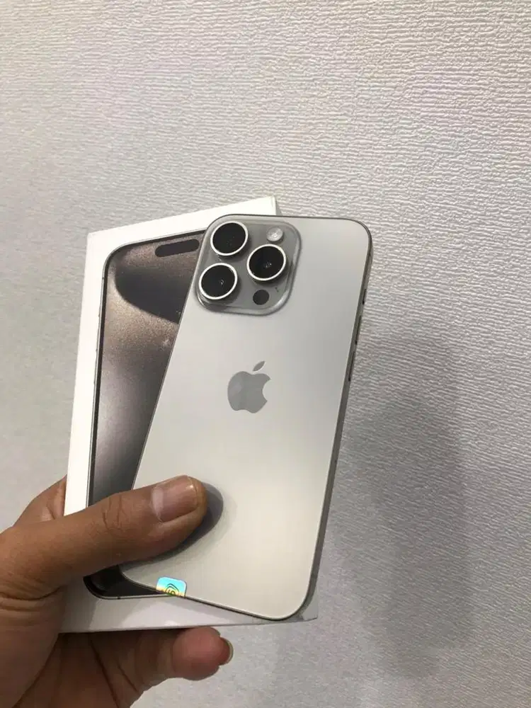 Iphone 15 pro 128 ibox like new bh89 ori