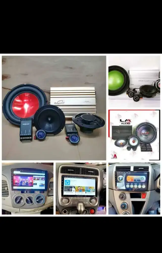 Jasa pasang audio dan variasi