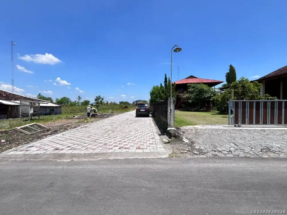 Tanah Jogja Dijual; Lokasi Strategis Antara Jl. Damai Dan Jl. Kapten Haryadi Ngaglik Sleman *