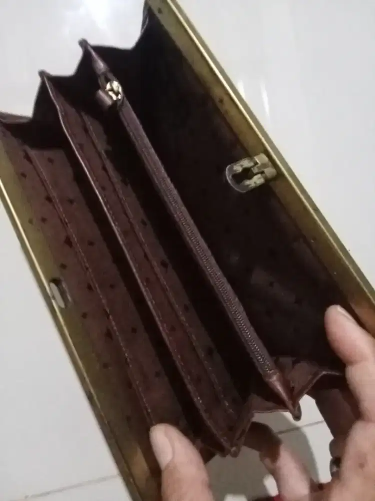 Jual dompet wanita merk fossil original