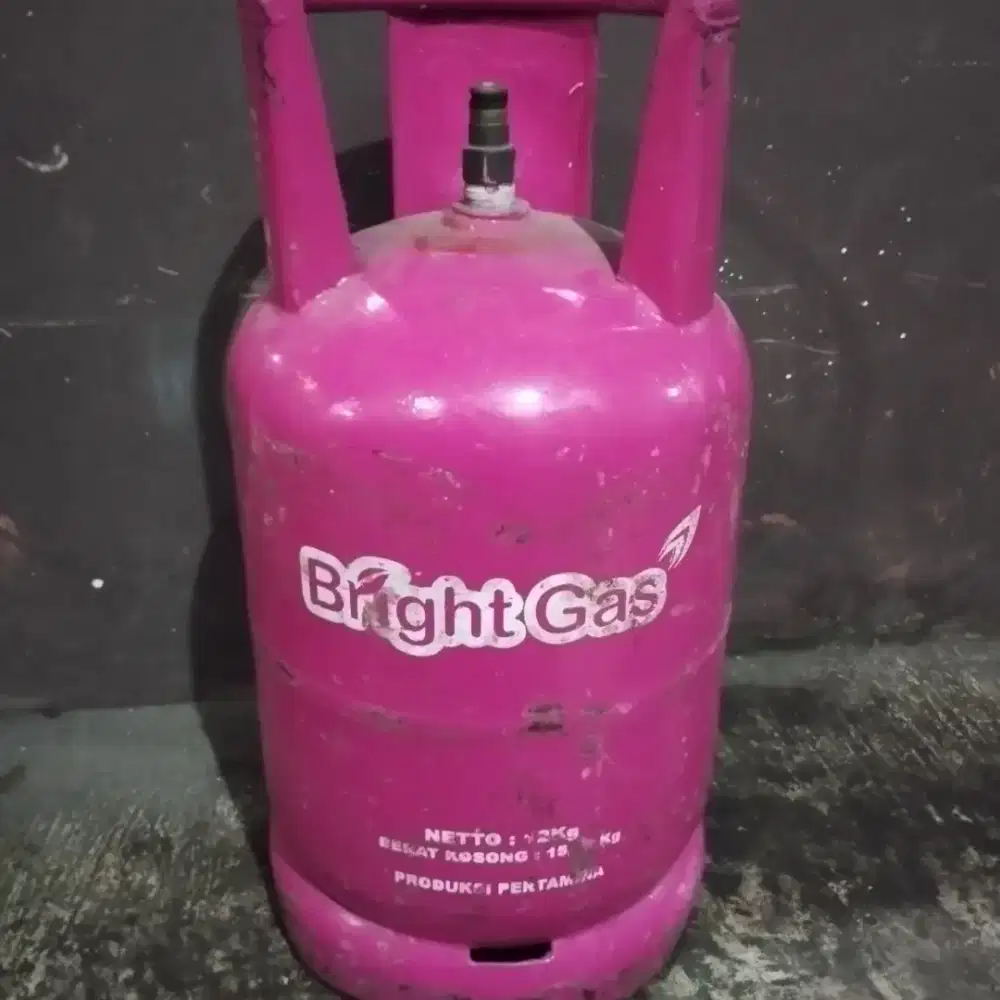 Tabung gas kosong, tabung gas 12 kilo, tabung gas 12 kg, tabung pink
