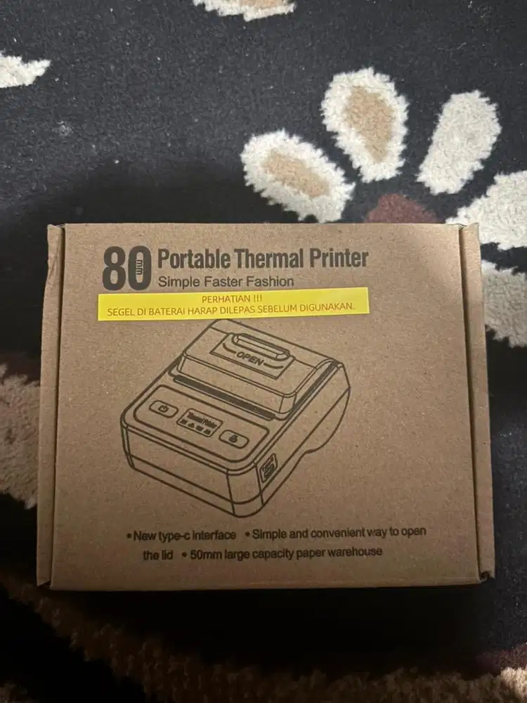 PORTABLE THERMAL PRINTER 80 mm