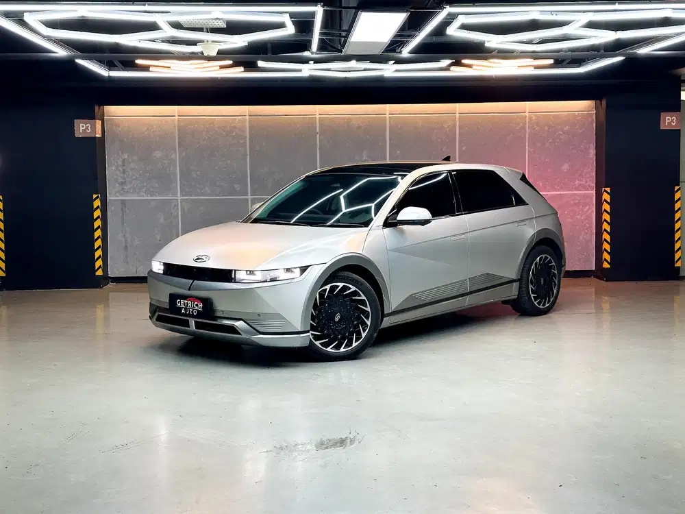 Odo 33 rb !! Long Range Hyundai Ioniq 5 Tahun 2023 Gold Matte