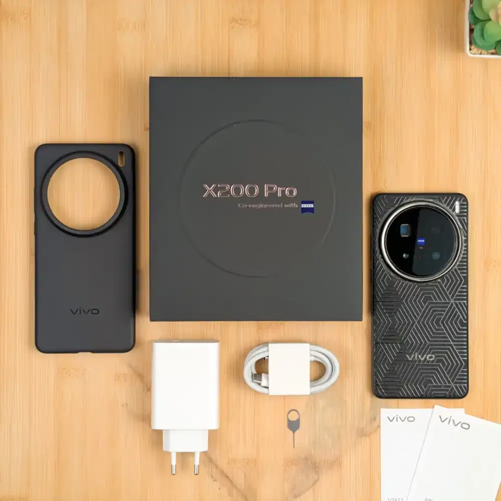 Vivo X200 Pro 5G 16/512GB Garansi resmi aktif, Fullset original