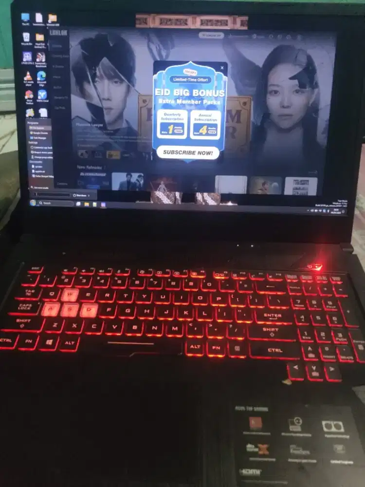 Asus TUF FX705DY ryzen 5