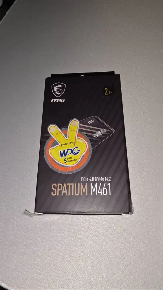 SSD MSI Spatium M461 2TB PCIE 4.0 NVMe M.2