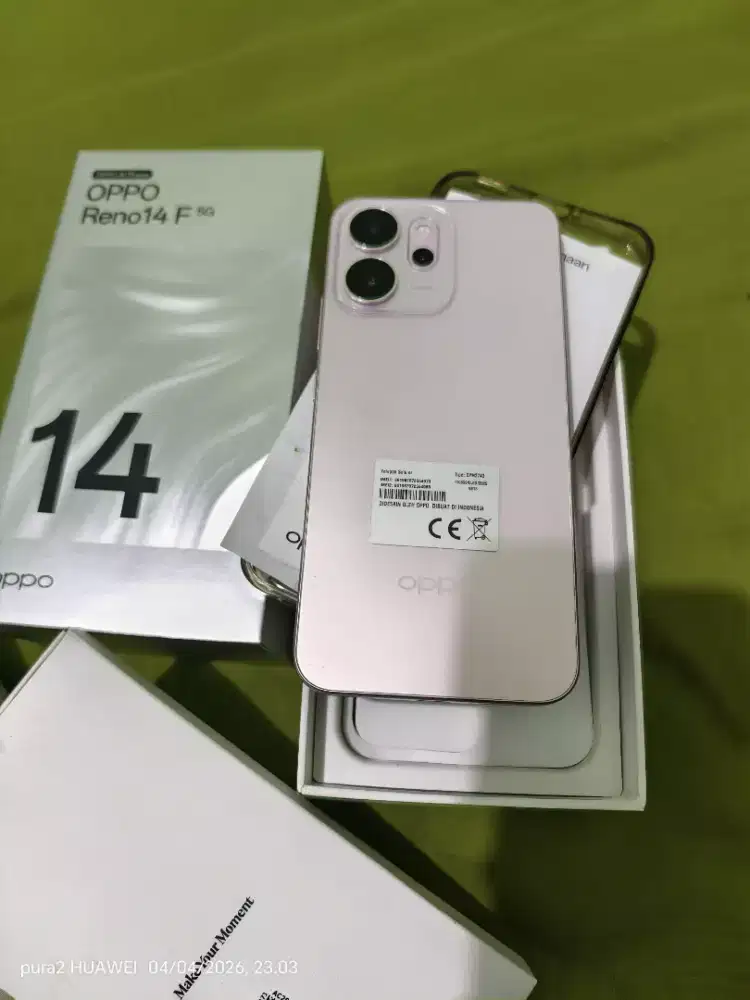 Reno 14f 5g 8/256 full set