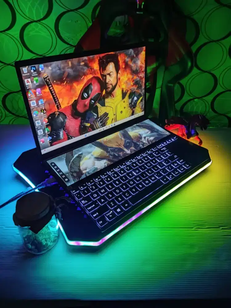 ASUS ZENBOOK DUO Core i5 Ram 8/512gb Ssd Siap Pakai COD