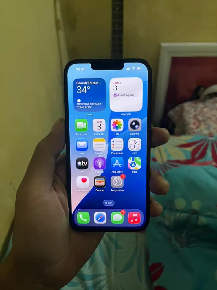 iphone 13 inter mulus fullset garansi on