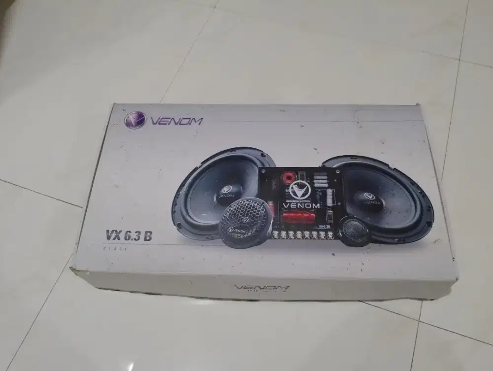 Speaker Venom VX 6.3 B. Baru gak jadi pakai