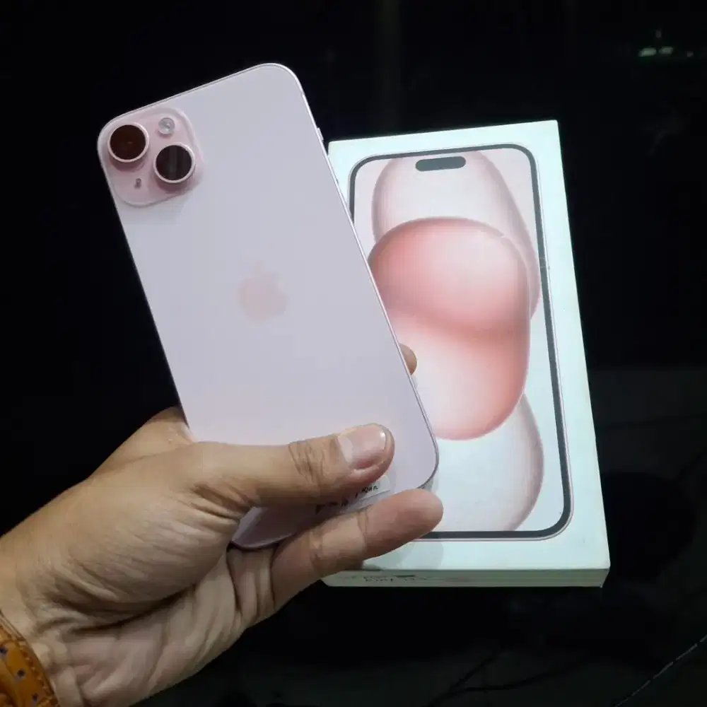 iPhone 15 Plus 128gb iBox Fullset ori Free Adapter