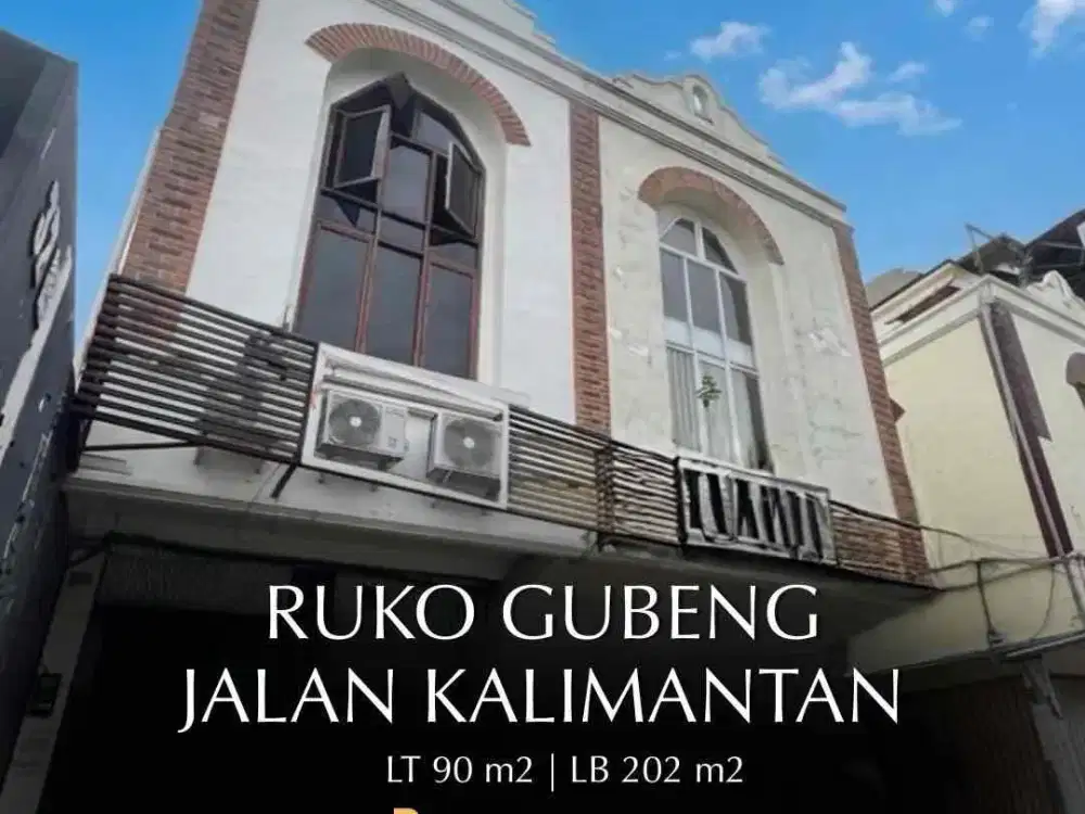 Jual Ruko Gubeng Hadap Jalan Kalimantan