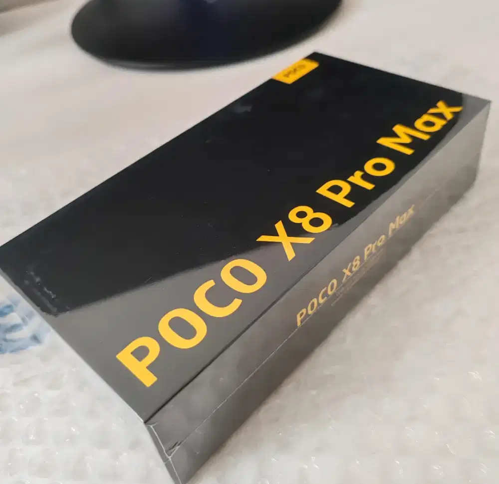 Poco x8 pro max 12/512gb putih baru garansi resmi