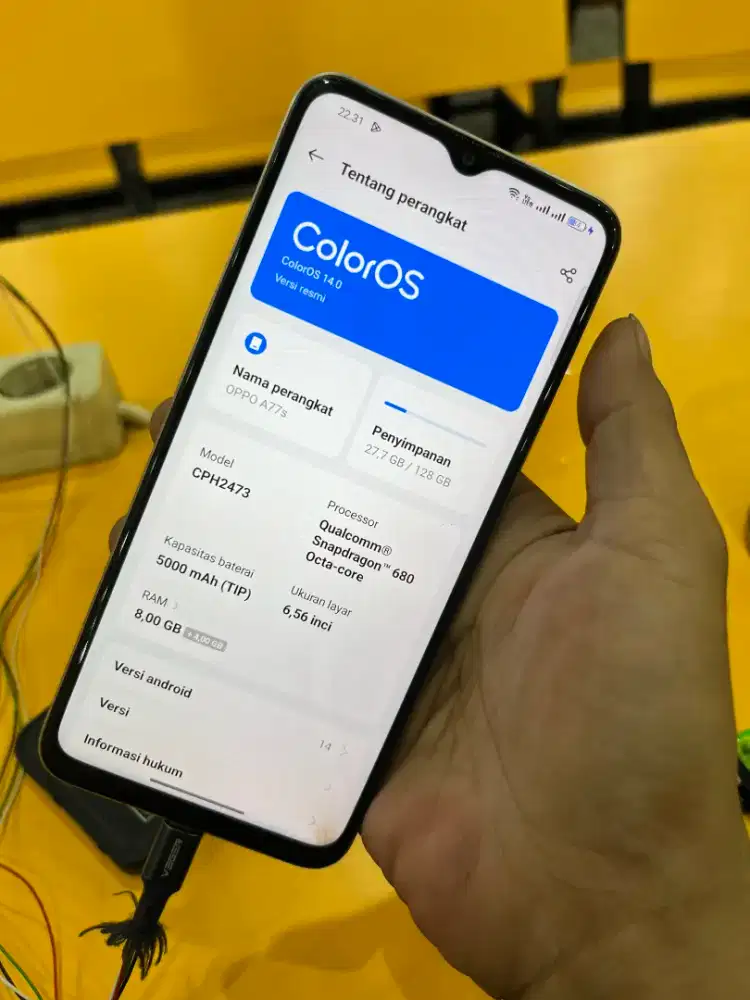 Oppo A77s 8/128GB ORI