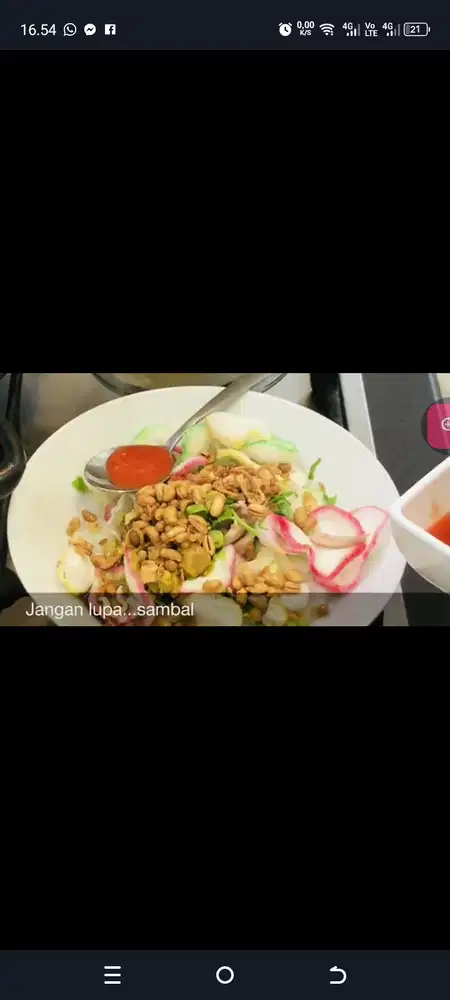Cari Tukang Bubur Kuning (Cianjur)  & Mie tek tek