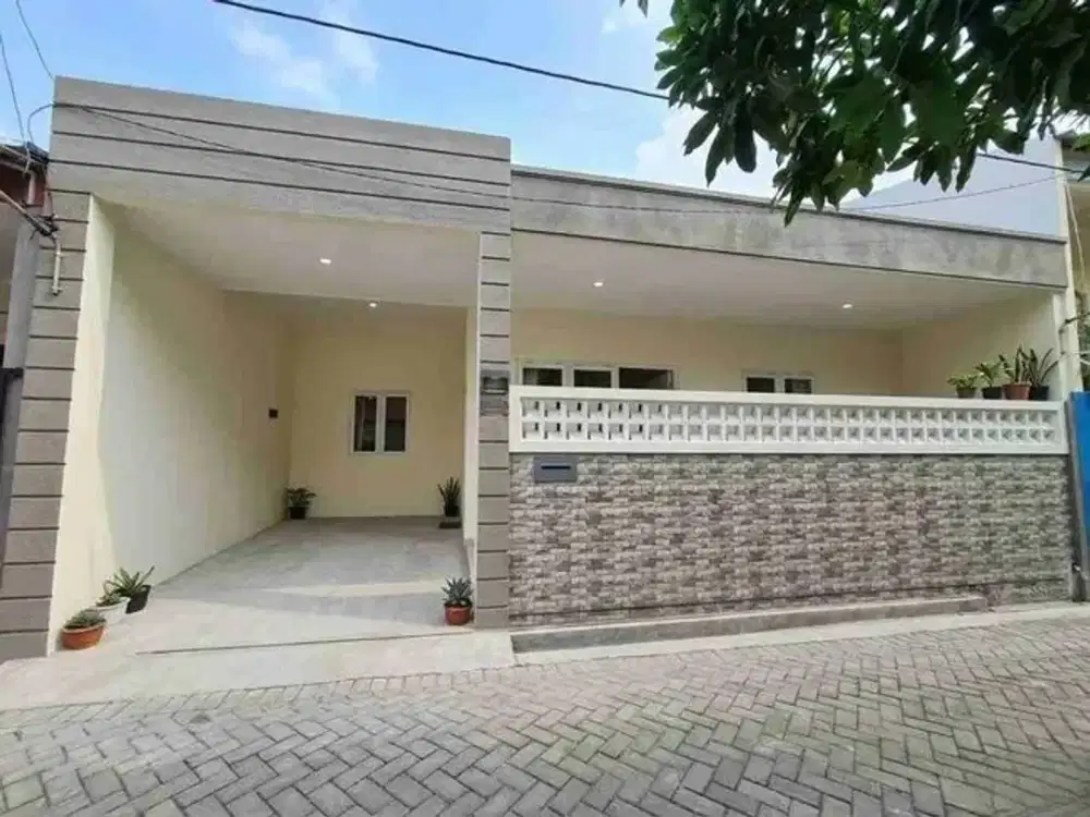 Rumah Bebas Banjir di Tanahmas Semarang Like New Siap Pakai