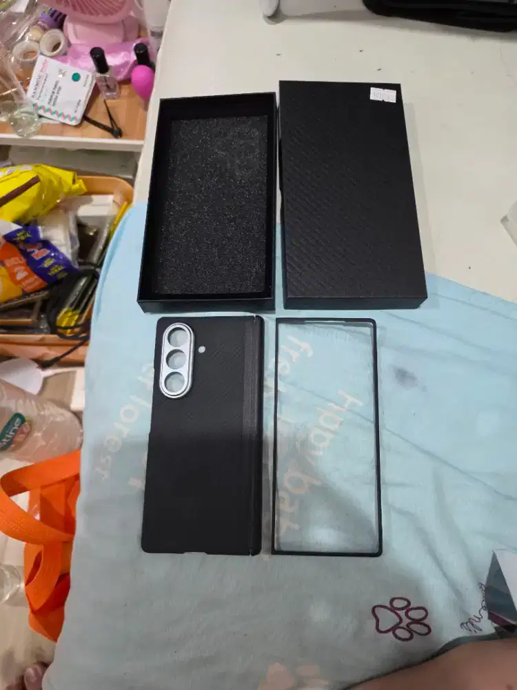 Case fold 7 carbon aramid 600D mulus,full protection,harga NETT