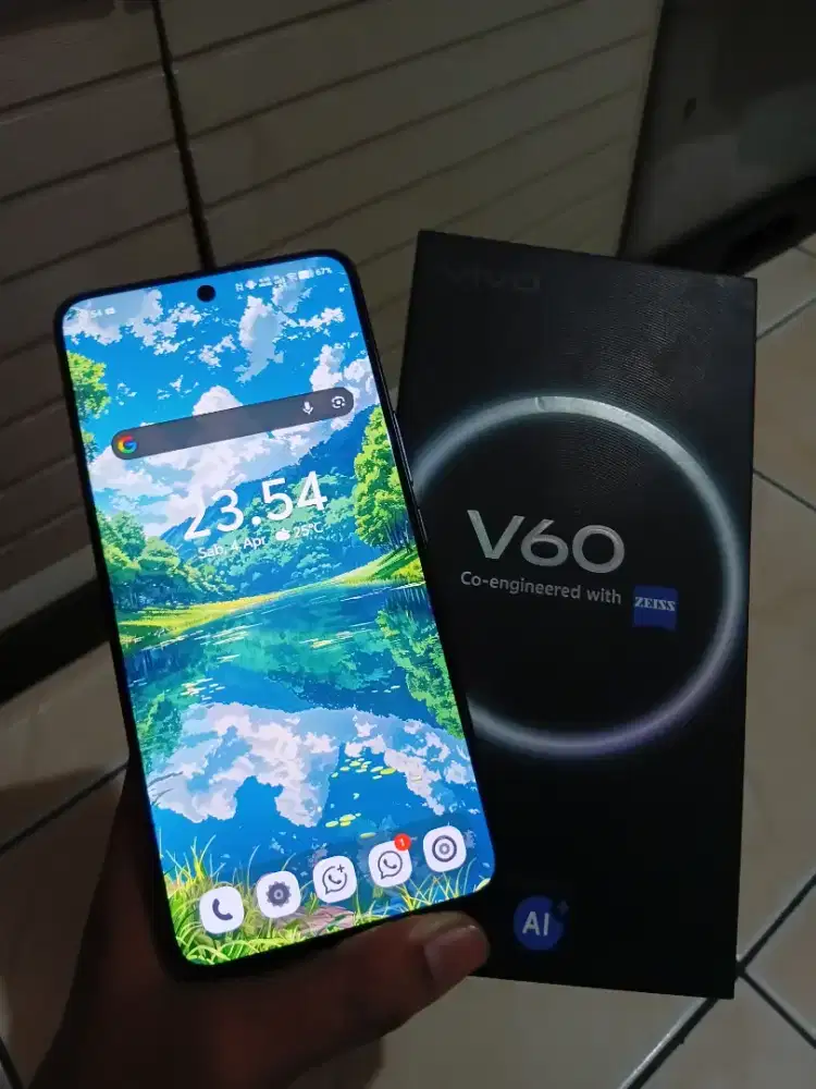 Vivo V60 5G 8/256 Grey garansi on Maret 2027