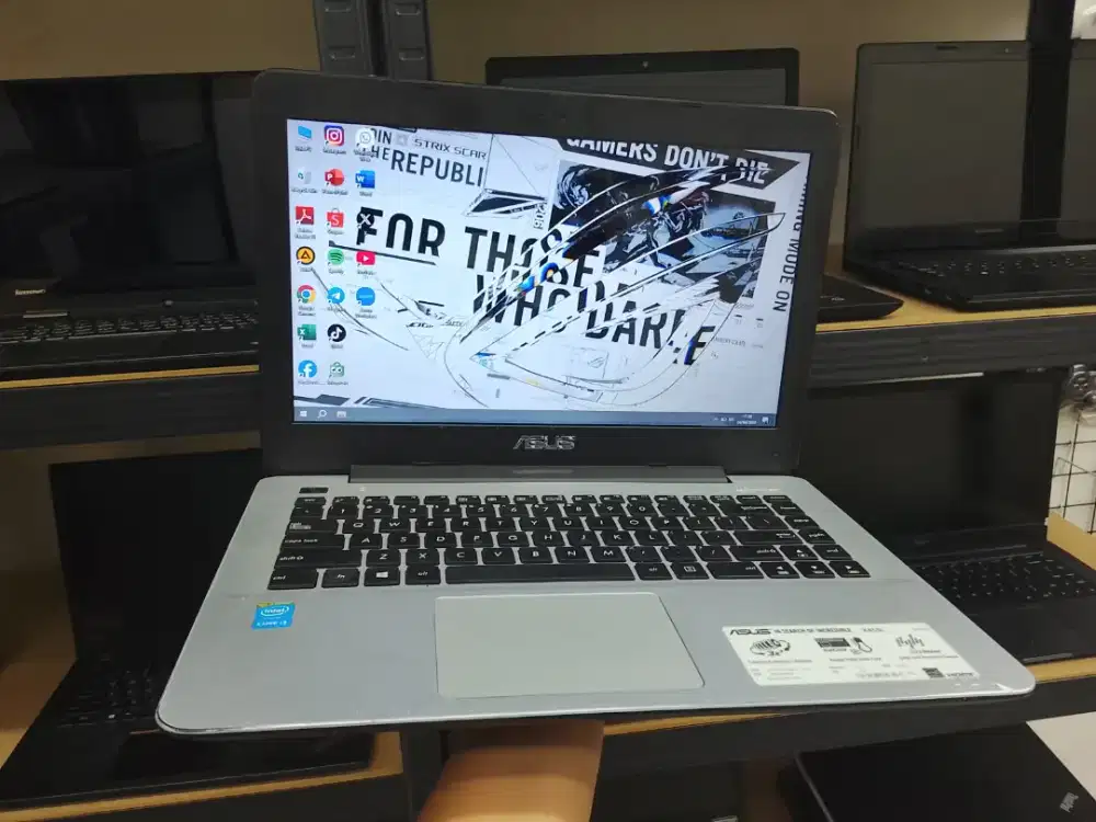LAPTOP ASUS EX KANTOR HARGA MULAI 1 JUTAAN BOGOR