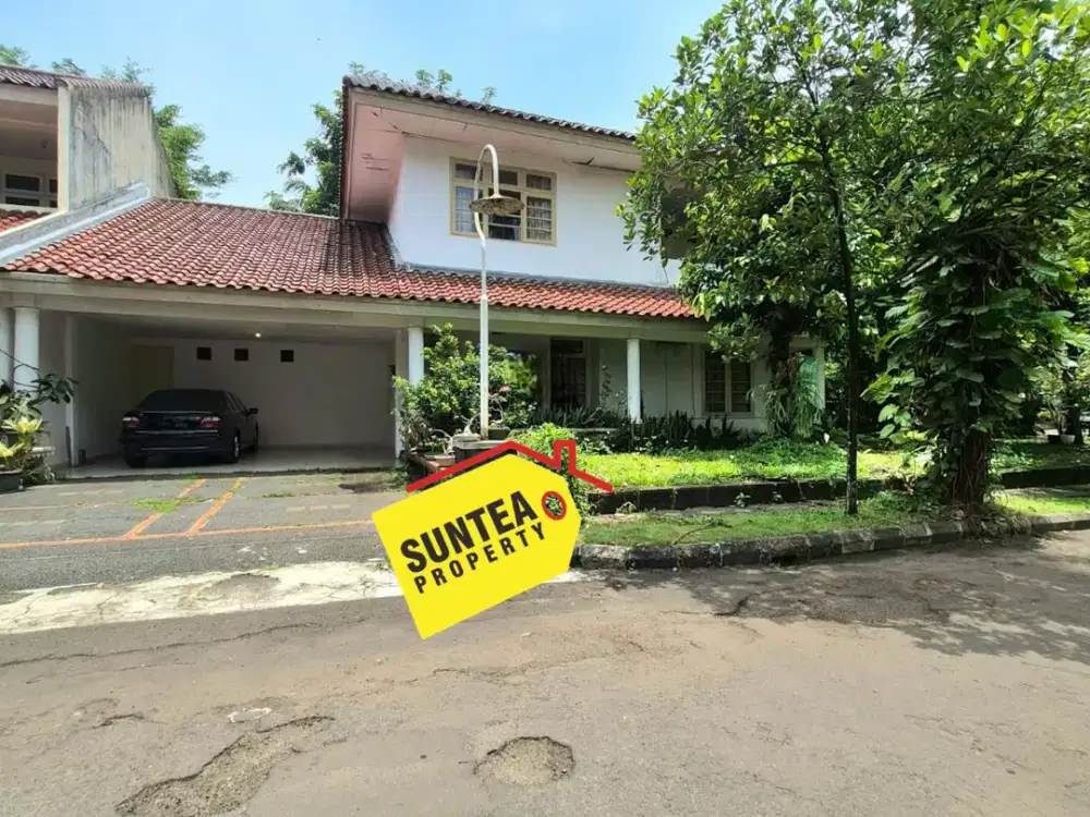 Di Sewakan Rumah Luas Siap Huni Dalam Cluster River Park Bintaro Jaya Sektor 8