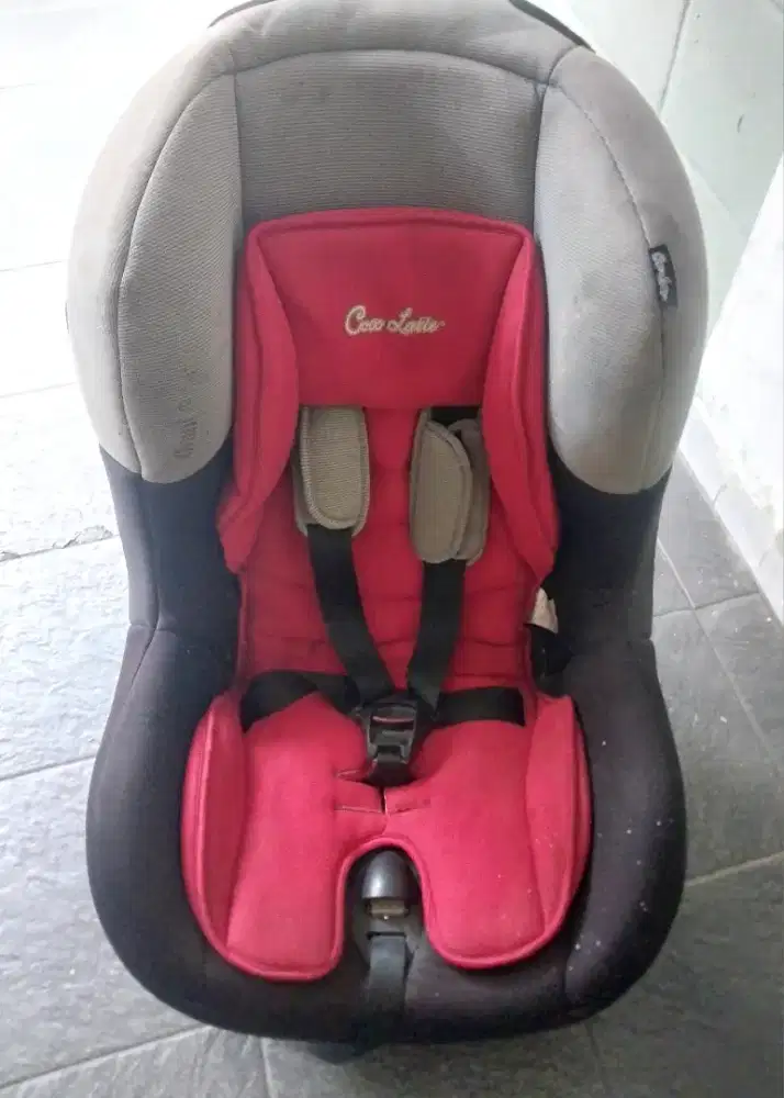 car seat toodler dudukan anak kursi mobil coco latte preloved