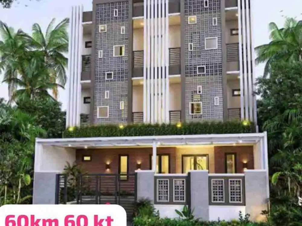 Langka, Rumah Kost Dijual 60 Kamar Full FURNISHED Dkt Kampus Unair, ITS Bhaskara Mulyorejo Surabaya