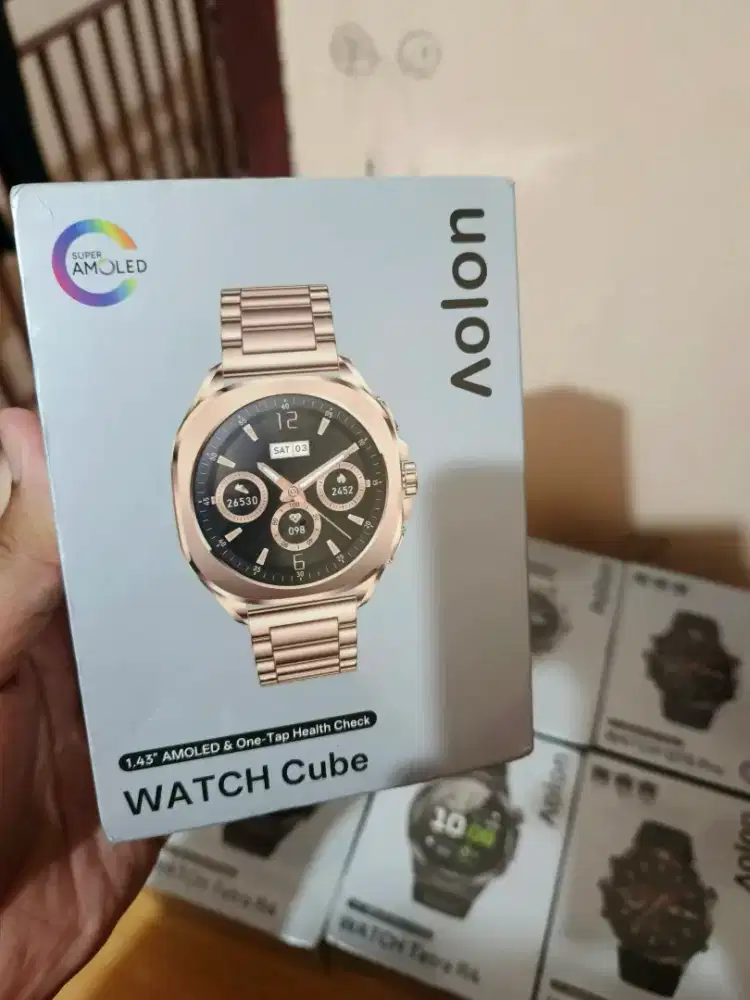 Aolonn Cube Gold BNIB segel