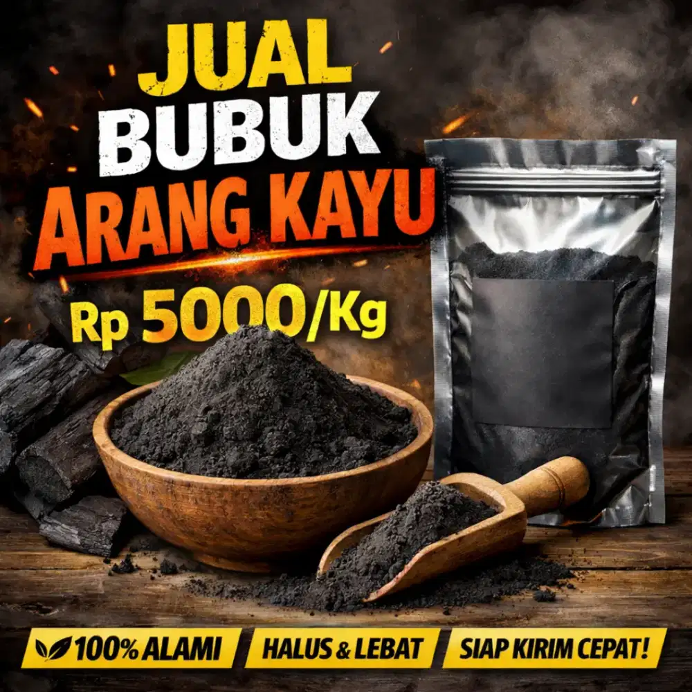 JUAL BUBUK ARANG KAYU