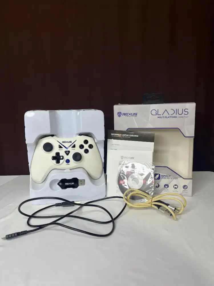 Rexus Gladius GX100 Wireless Gamepad (Xbox Layout) – Fullset + Bonus