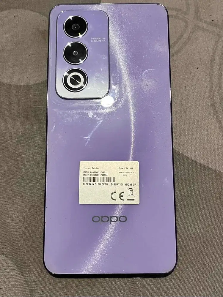 jual handphone merk OPPO A3 Pro 5G, Ram 12GB/256GB Like new!!!