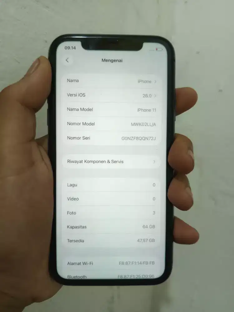 iphone 11 64GB inter all operator
