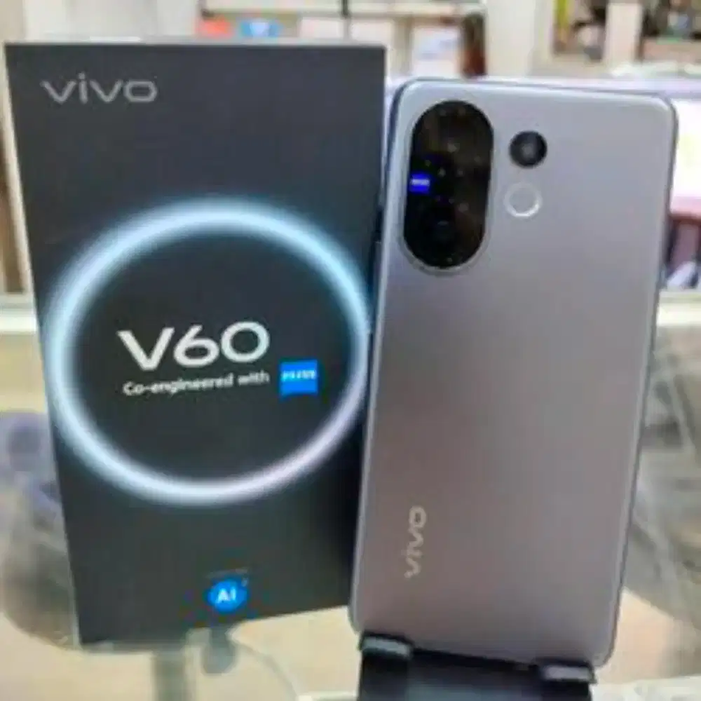 Vivo v60 warna gray siap pakai no minus